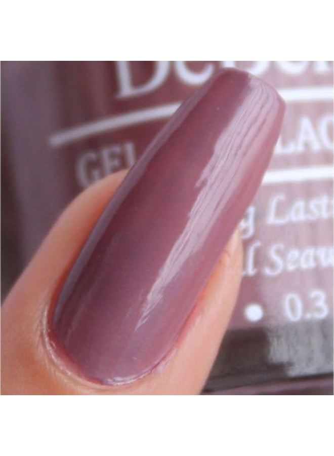 DeBelle Creme Finish Gel Nail Polish Majestique Mauve (Mauve), 8 Ml-Enriched With Natural Seaweed Extract, Cruelty Free, Toxic Free - Image 4