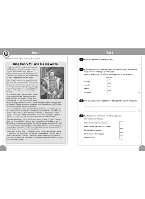KS2 English Reading SATs 10-Minute Tests: For the 2024 Tests