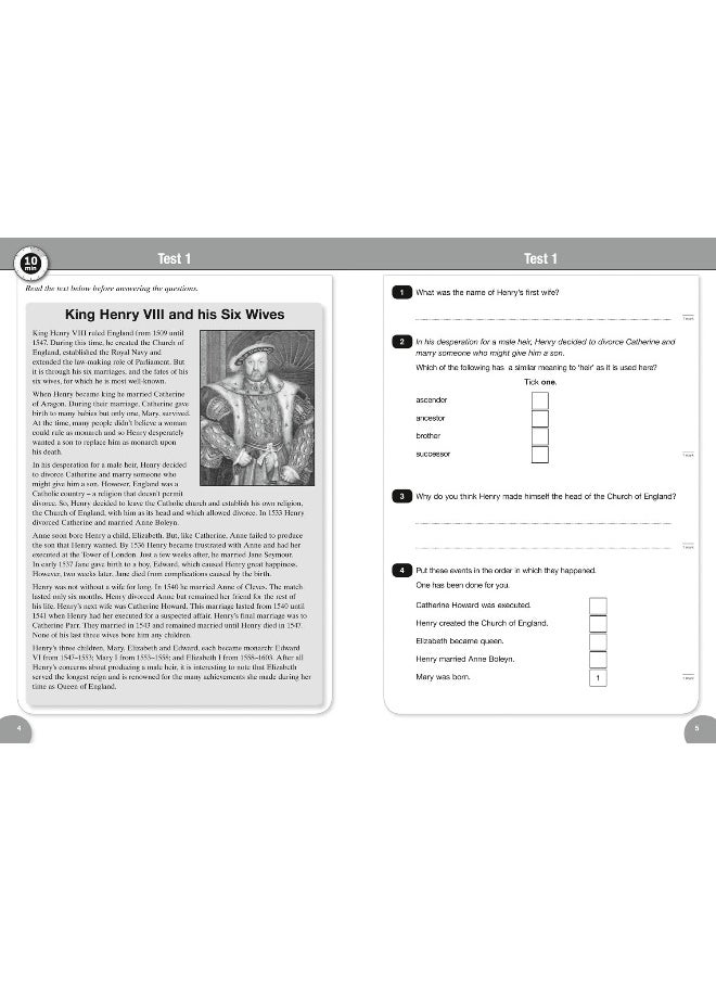 null - KS2 English Reading SATs 10-Minute Tests: For the 2024 Tests - Image 1