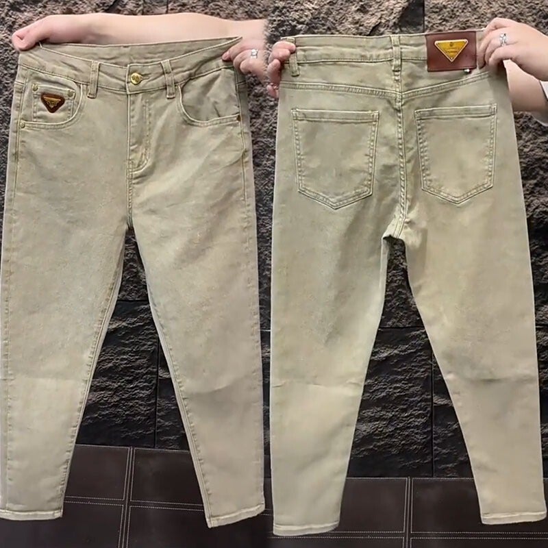 Unisex Classic Denim Jeans Loose Fit Daily Outdoor Wear - Image 3