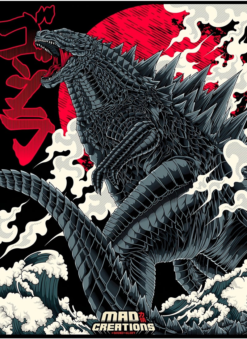 MERCH - Japanese Godzilla Tshirt - Image 1
