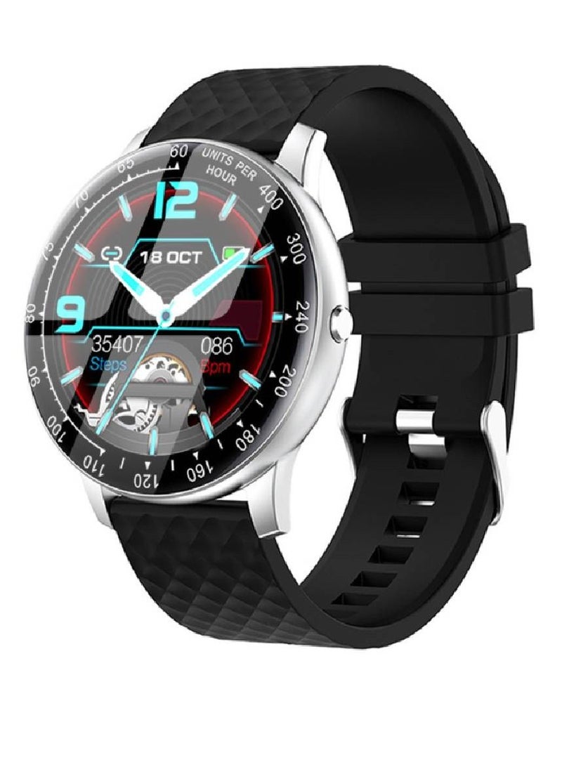 miYou Blood Pressure Heart Rate Monitor IPS Waterproof Bluetooth Calling Smart Watch For Android And iOs - Image 1