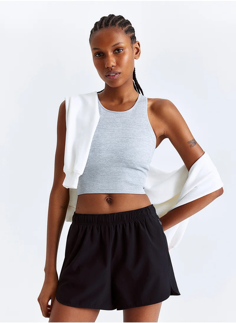 H&M Drymove™ High Waist Shorts