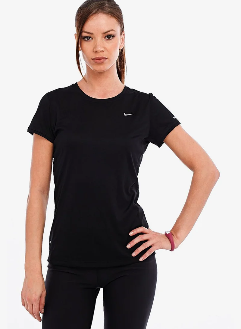 Nike Miler Ss Crew Top
