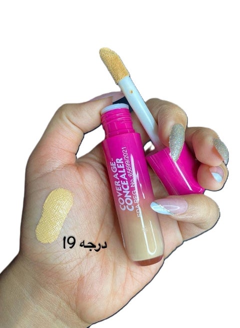 Soft and matte concealer, high coverage Shade 19