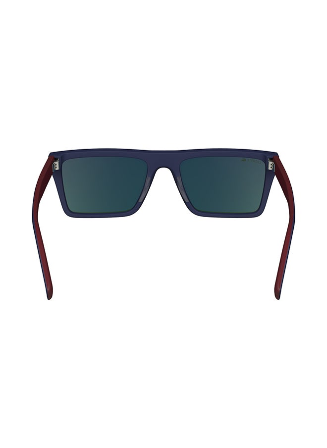 LACOSTE - Men's UV Protection Rectangular Sunglasses - L6009S-424-5619 - Lens Size: 56 Mm - Image 1