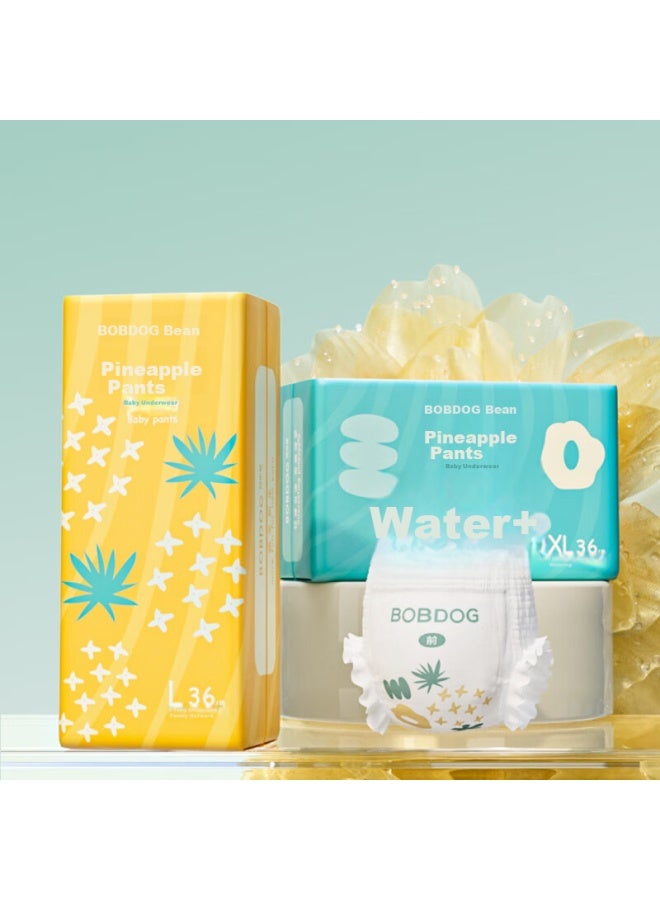 Bobdog New Pineapple Pull-up Diapers, XL Size, 36 Pieces , Baby Diapers, Ultra-thin And Breathable - Image 4