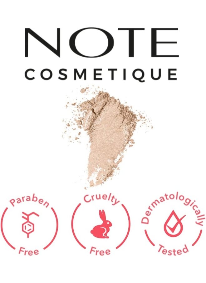 Note Note Baked Highlighter Macadamia Oil - No. 01 Moon Light  - Image 2