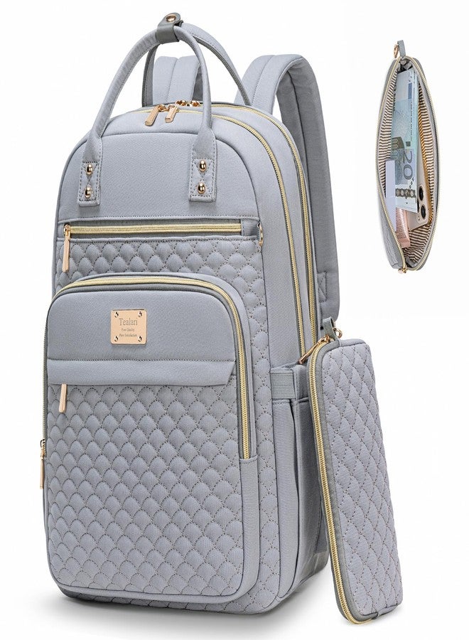 Tealari Laptop Backpack For Women,15.6 Inch Laptop Backpack For Work Business,Travel Backpack,College Teacher Backpack Wallet - Image 1