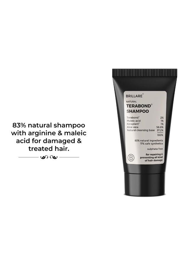 BRILLARE Mini Terabond Shampoo For Smooth, Manageable Hair (12 ML) - Image 2