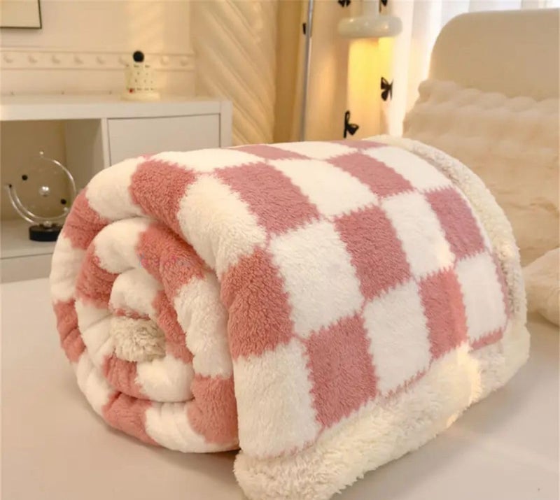 Butterthief Cozy Super Soft Warm Double Layered Kids Sherpa Blanket All Season Baby Blanket for Winter Toddlers Boys & Girls 1-6 Years (Size -100 x 150cm) (Lavender) - Image 1
