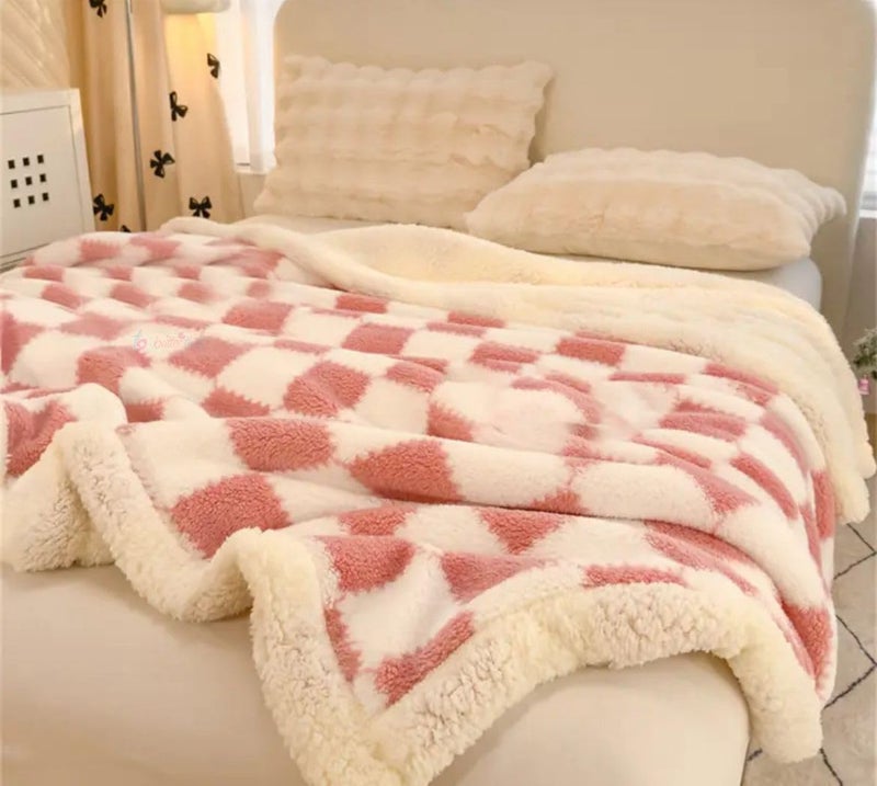 Butterthief Cozy Super Soft Warm Double Layered Kids Sherpa Blanket All Season Baby Blanket for Winter Toddlers Boys & Girls 1-6 Years (Size -100 x 150cm) (Lavender) - Image 5