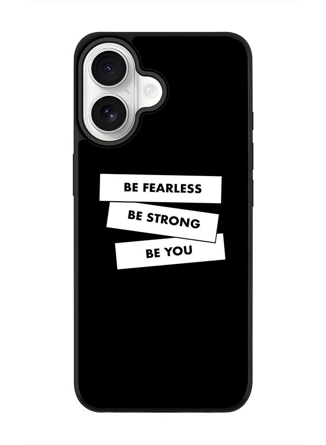 Stylizedd iPhone 17 Case, [Compatible with MagSafe] Slim Magnetic cover Phone Case iPhone 17 -Fearless, Strong, You - Image 1