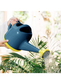 Generic Watering Can with Sprinkler Head, 1 Gallon Plant Watering Can Long Stem Spout for House Indoor Plant Outdoor Flower Decorative Modern Garden Pot (Dark Blue)  - Image 3