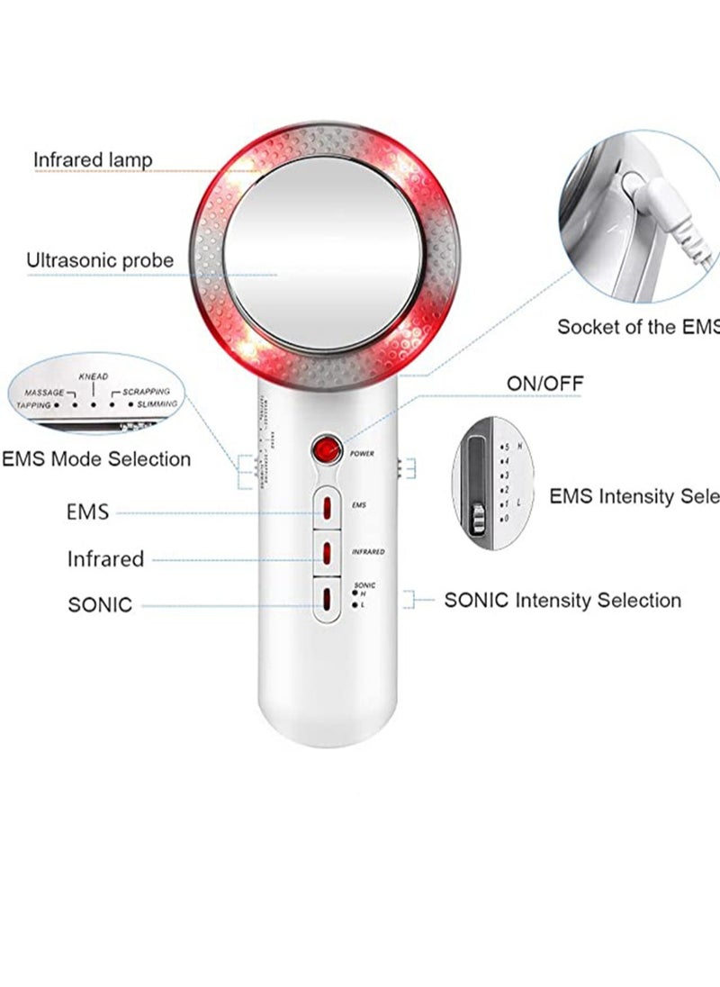 Generic - 3-in-1 High-Frequency Slimming Machine for Skin Rejuvenation and Tightening - Portable Body and Facial Massager for Effective Skin Care and Firming Solutions. - Image 1