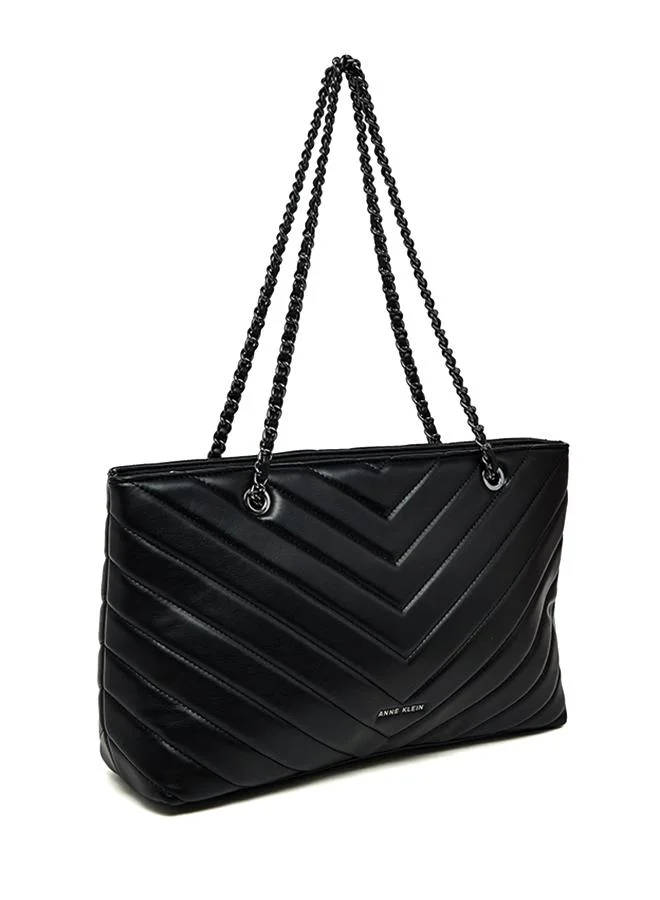 Anne Klein  Logo Detail Puffer Convertible Shoulder Bag for Women | Best Price UAE
