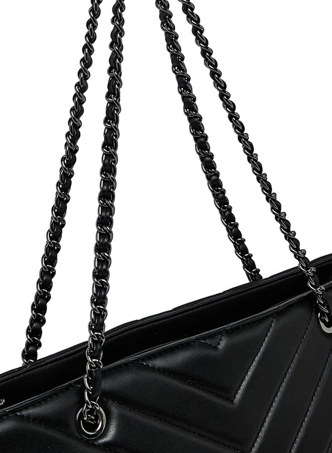 Anne Klein  Logo Detail Puffer Convertible Shoulder Bag for Women | Best Price UAE