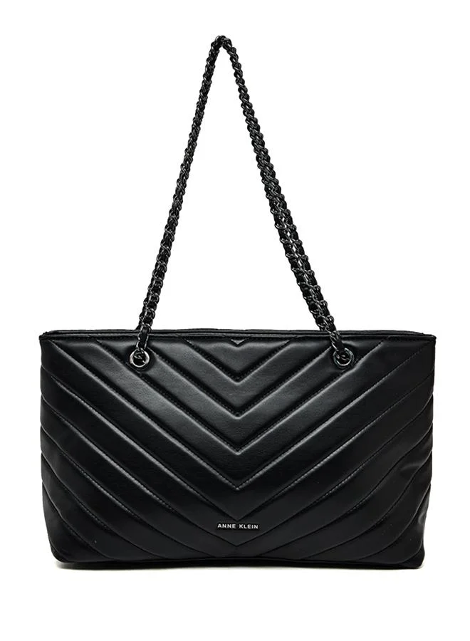 Logo Detail Puffer Convertible Shoulder Bag
