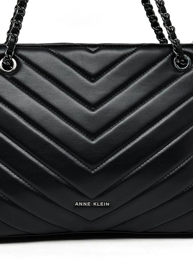 Anne Klein  Logo Detail Puffer Convertible Shoulder Bag for Women | Best Price UAE