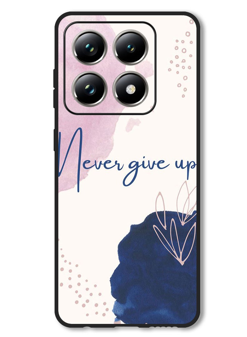 Theodor Case Compatible with Xiaomi 14T Protection Shockproof Bumper Cover Never Give up - Image 1