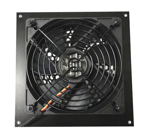 Coolerguys PRO-Metal Cabcool1201-5M Lite Single 120mm Cooling Kit for Cabinet & Home Theaters - Image 2