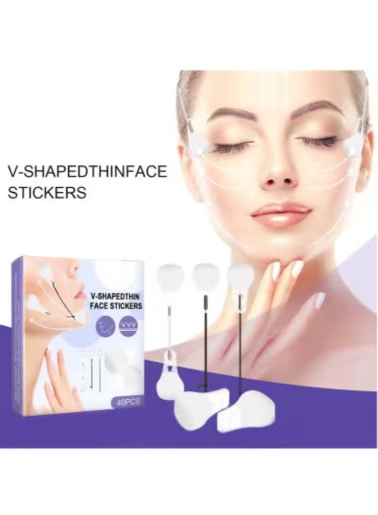 كابتن تيك ملصق رفع الوجه غير المرئي ملصق الوجه الخامس - Image 1