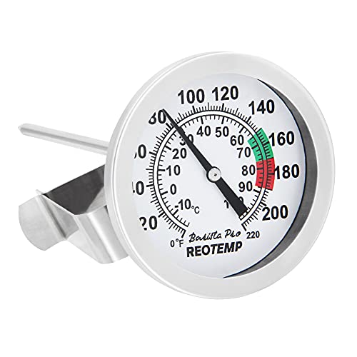 Reotemp K83C1 Barista Pro Milk Frothing Coffee Thermometer (5 in Stem) - Image 1