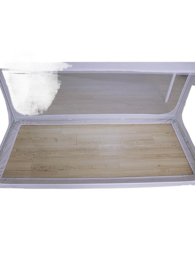 Bluejw - New Year Good Student Mosquito Net Dormitory Bed 0.9 M 1.2 M Bed Dormitory Single Bed With Bracket - Image 1