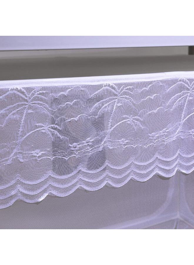 Bluejw - New Year Good Student Mosquito Net Dormitory Bed 0.9 M 1.2 M Bed Dormitory Single Bed With Bracket - Image 1