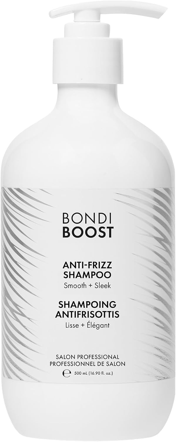 BondiBoost AntiFrizz Smoothing Shampoo SulphateFree AloeBased Formula with Hyaluronic Acid Argan Triple Blend of Nutrients for Sleek Shiny Hair Vegan CrueltyFree 300ml