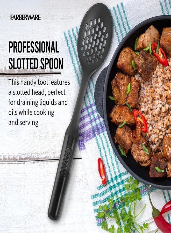 Farberware 5211440 Pro Slotted Spoon Cooking, Black - Image 5