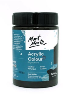 Mont Marte Mont Marte Acrylic Colour Paint 300ml - Raw Umber 