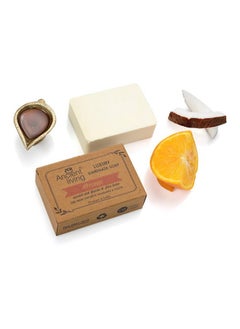 Ancient Living Luxury Orange Handmade Soap -100 Gm - Set Of 2 Moisturizing Nourishing Brightening Anti- Aging Organic Soap Bar Enriched Orange Essential Oil Suitable For All Skin Types  - Image 3
