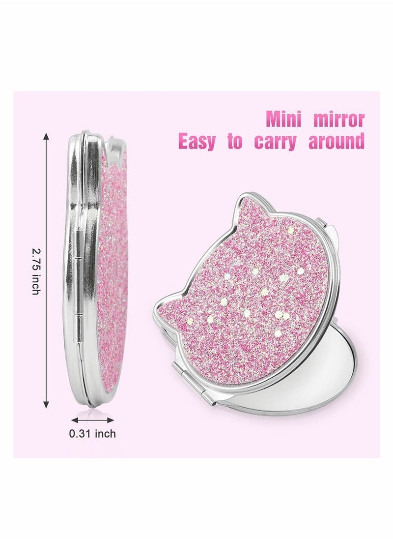 Y&D 2 Pcs Pocket Small Compact Mirror, Mirror for Purse  - Image 4