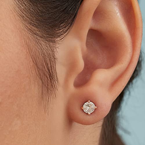 Zavya 925 Sterling Silver Jewellery Set Sensational Solitaire Rose-Gold Cubic Zirconia | With Certificate of Authenticity and 925 Hallmark - Image 4