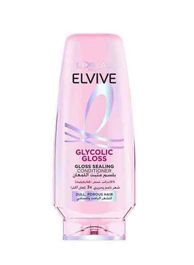 لوريال باريس بلسم إلفيف جليكوليك جلوس إكسترا جلوس مع 5% حمض الجليكوليك للشعر الباهت والمسامي 360 مل - Image 1