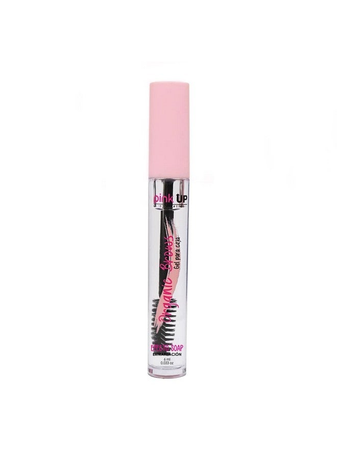 PINK UP Organic Brows| Eyebrow Gel | Brow Gel| Clear Mascara | Transparent gel to comb the eyebrows| Provides definition and volume| Maximum fixation| Model PKOE01 - Image 1