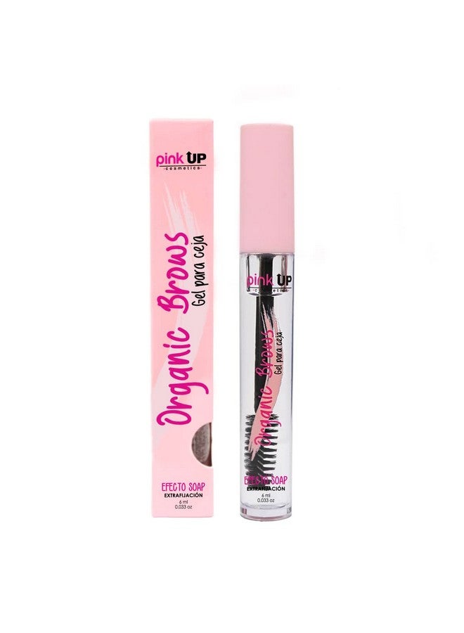 PINK UP Organic Brows| Eyebrow Gel | Brow Gel| Clear Mascara | Transparent gel to comb the eyebrows| Provides definition and volume| Maximum fixation| Model PKOE01 - Image 2