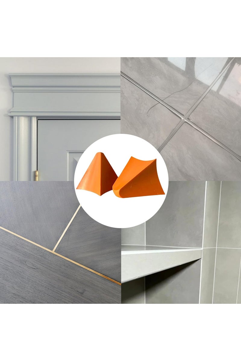 CMGTYYD Silicone Seam Tools, Silicone Caulking Tool, Caulk Finishing Tool, Caulk Smoothing Tool, Reusable Caulking Applicator Finishing Tool, 3/6/10/16mm Calking Tool for Kitchen, Bathroom, Joint (2PCS) - Image 3