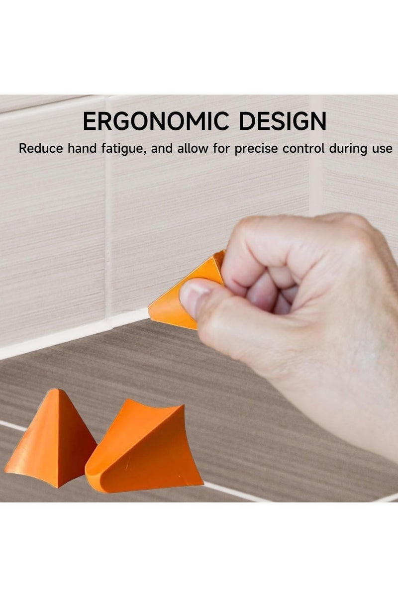 CMGTYYD Silicone Seam Tools, Silicone Caulking Tool, Caulk Finishing Tool, Caulk Smoothing Tool, Reusable Caulking Applicator Finishing Tool, 3/6/10/16mm Calking Tool for Kitchen, Bathroom, Joint (2PCS) - Image 5