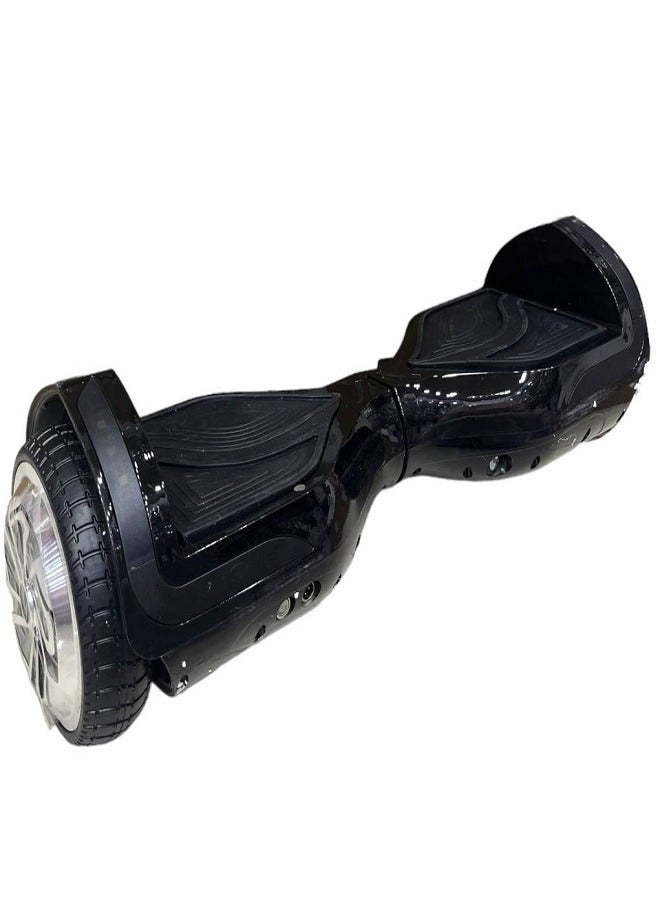 Smart Balance Wheel Electric Hoverboard, 6.5 Inch, (black) With 7-Piece Skateboard Gear Set Multicolor - Image 1