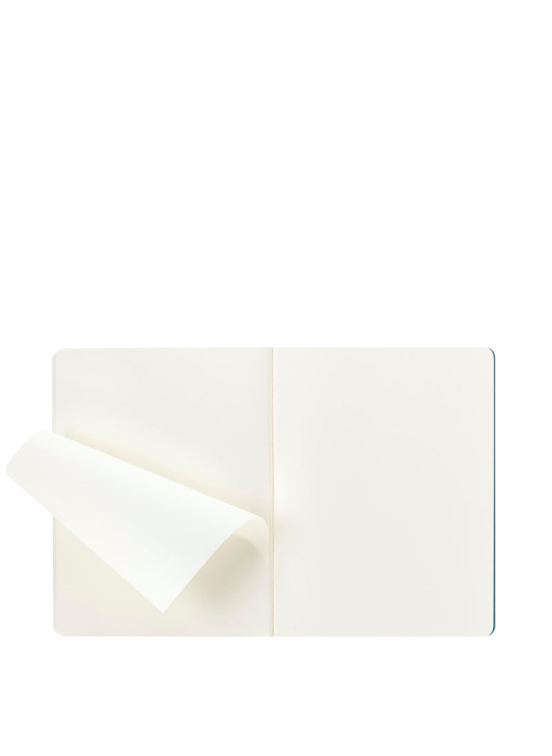 MOLESKINE Moleskine Cahier Journal, Soft Cover, XL (7.5" x 9.5") Plain/Blank, Brisk Blue, 120 Pages (Set of 3)  - Image 3