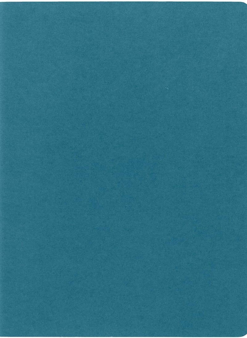 MOLESKINE Moleskine Cahier Journal, Soft Cover, XL (7.5" x 9.5") Plain/Blank, Brisk Blue, 120 Pages (Set of 3)  - Image 2