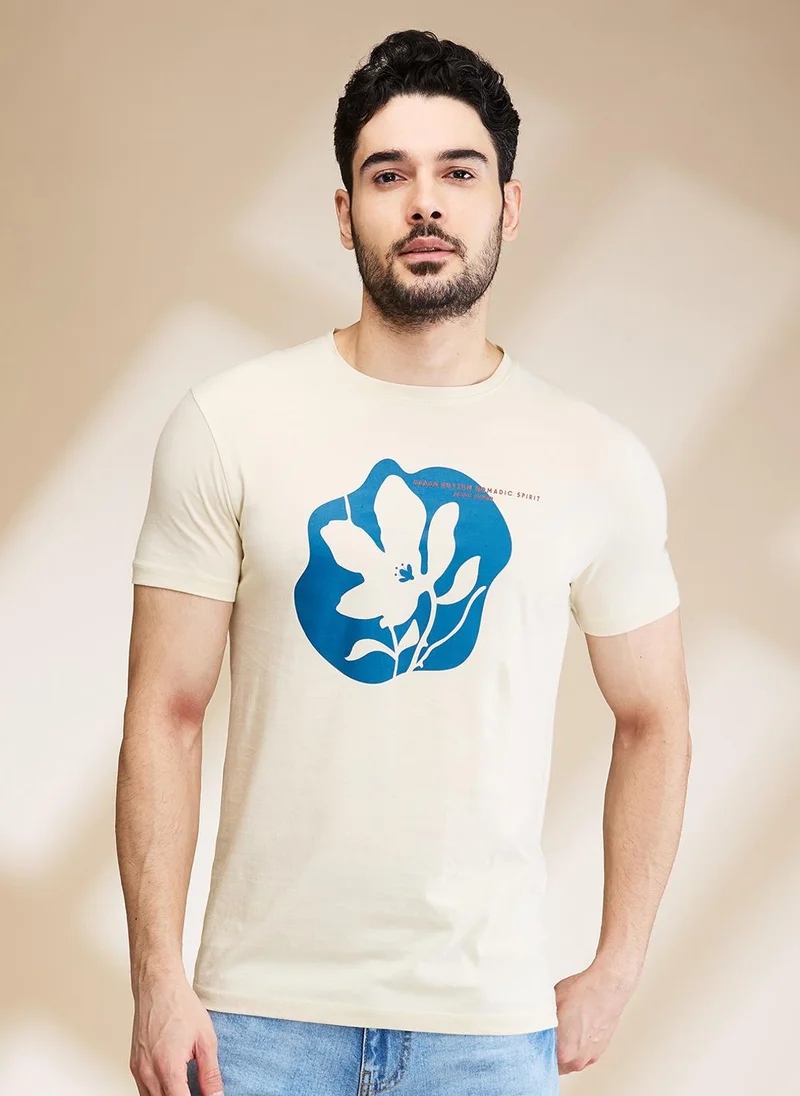 بيينغ هيومان Men Printed T-shirt