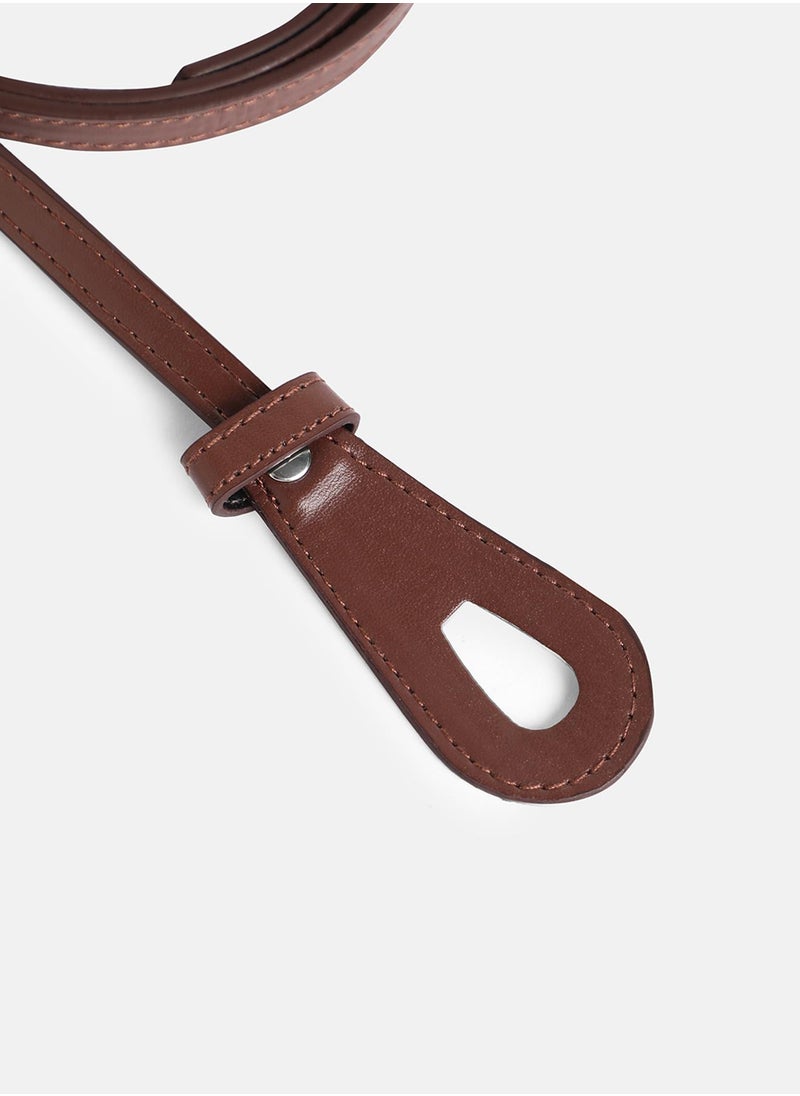 The Curve Loop Belt - Brown