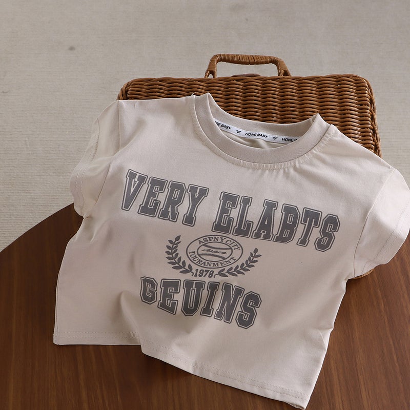 Children'S Summer Wide Shoulder Vest Korean T-Shirt Ice Porcelain Cotton Boys And Girls Jacket Children'S Sleeveless Loose One-Piece - Image 5