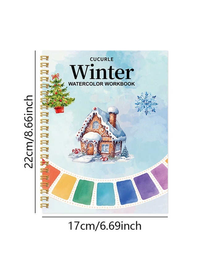 S New Product Watercolor Workbook Watercolor Special Coloring Book Watercolor Exercise Book
