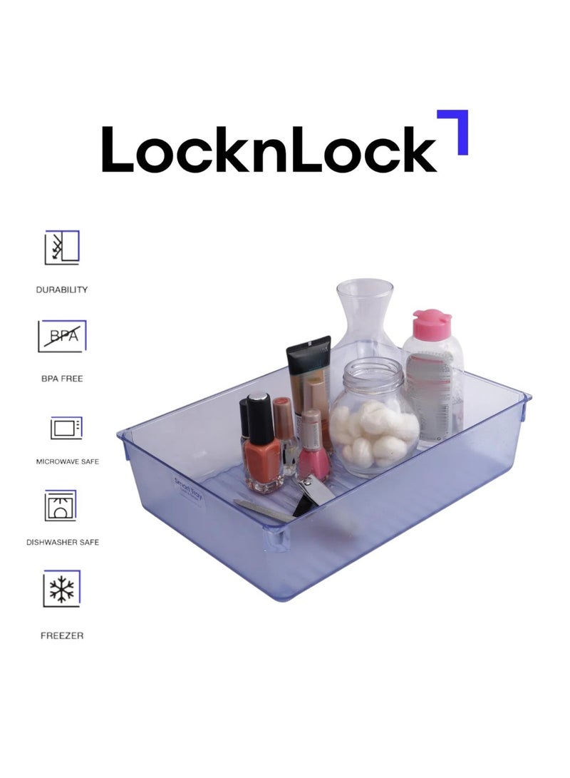 LOCK & LOCK LocknLock Smart Tray Large – Versatile and Compact Organizational Solution for Kitchen, Bedroom, and Office  - Image 1