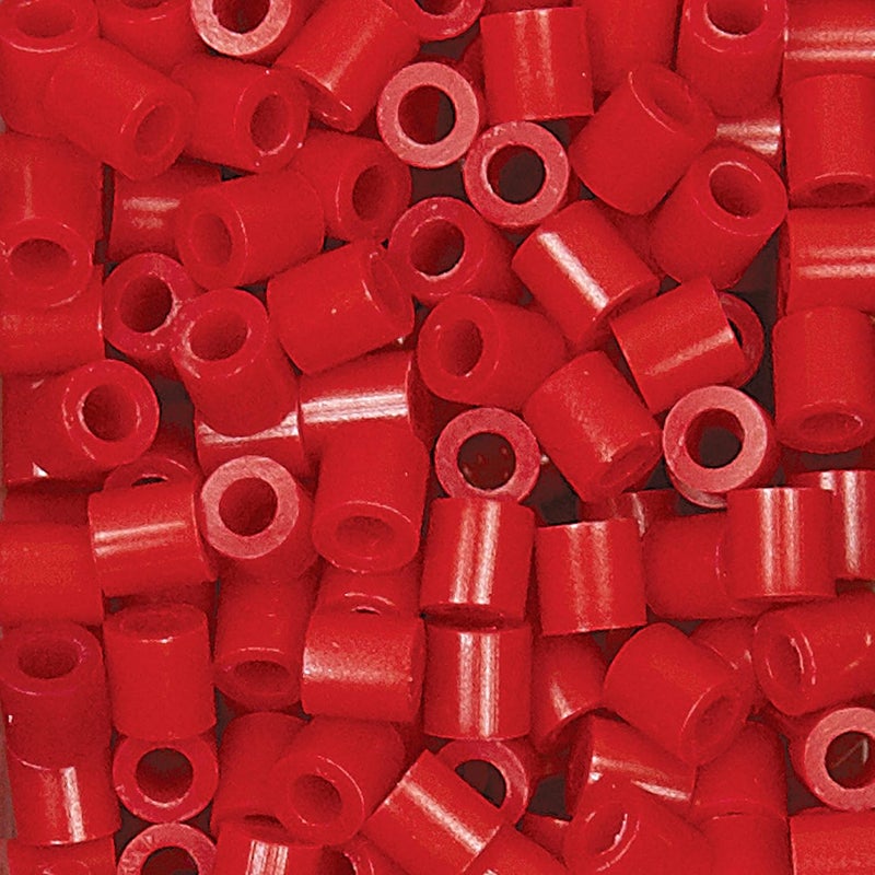 Perler 80-11094 Fuse Bead Set for Kid's Crafts, Red, 6000pcs, Small - Image 2