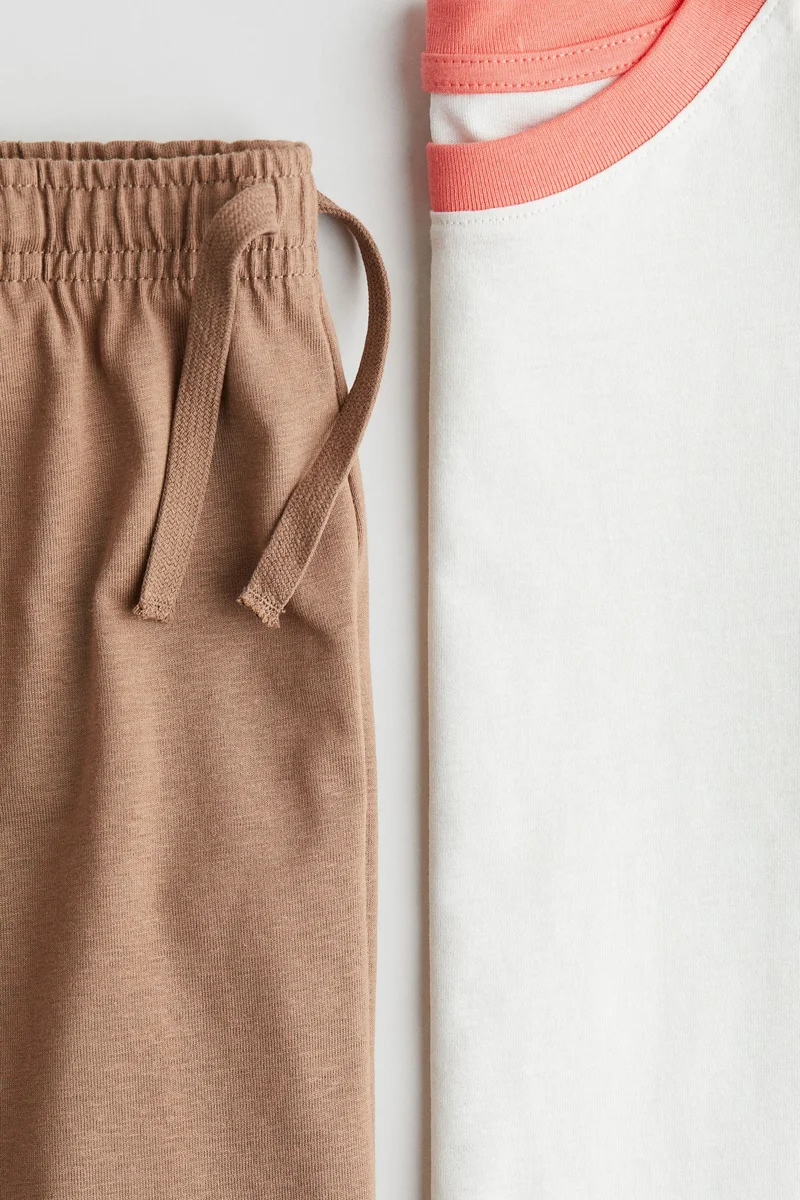 H&M 2-piece cotton jersey set